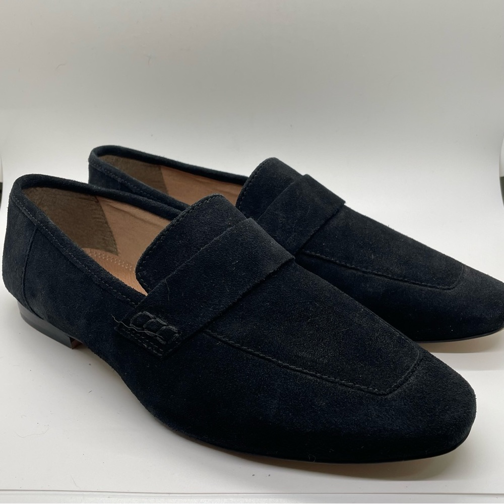 ASOS Women’s Black Suede loafers shoes size 8 flats